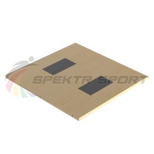Купить Помост тяжелоатлетический 3х3х0,1м, рез. амортизаторы 1х0,5х0,04м в Тавде 