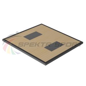 Купить Помост тяжелоатлетический с окантовкой 3х3х0,1м, рез. амортизаторы 1х0,5х0,04м в Тавде 