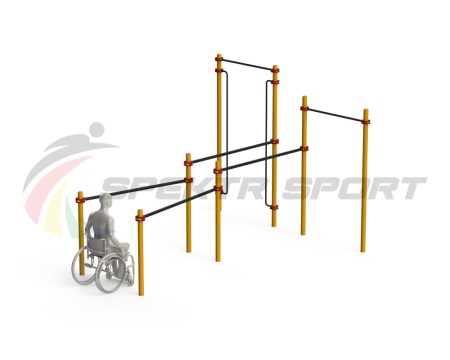Купить Спортивный комплекс для инвалидов-колясочников WRK-D19_76mm в Тавде 
