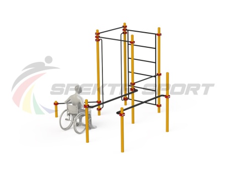 Купить Спортивный комплекс для инвалидов-колясочников WRK-D18_76mm в Тавде 